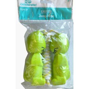 Celebrate Easter Jump Rope Green Handles Fun Outdoor Activity